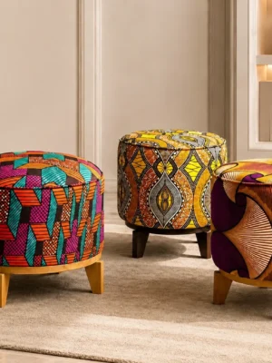 Printed Ottoman Stool Pakistan Shop the Printed Ottoman Stool by Rounaq Art. A decorative and practical seating piece for living rooms, bedrooms, dressing areas, and other home spaces.