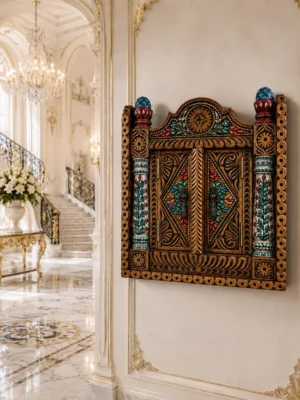 Truck Art Wooden Key Cabinet Pakistan Truck Art Wooden Key Cabinet for home organization