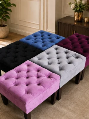 Tufted Ottoman Bench Pakistan Tufted Ottoman Bench