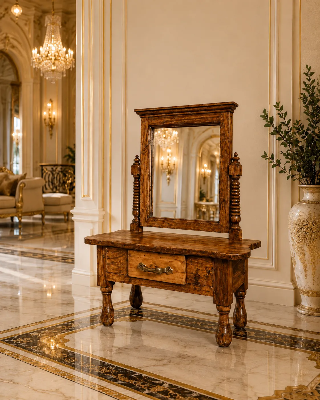 Wooden Dressing Table Pakistan
