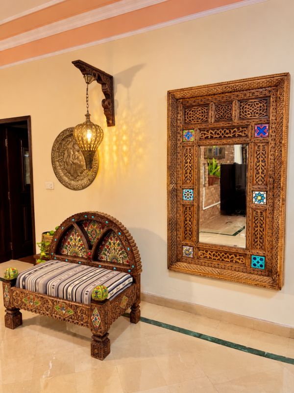 carved-wood-handicraft-furniture-design Handicraft Furniture Pakistan | Chiniot Design | Rounaq Art