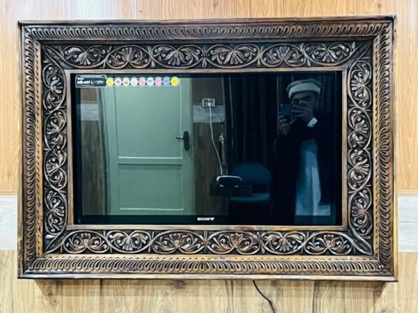 TV Frame Design Pakistan | Wooden LED TV Frame | Rounaq Art