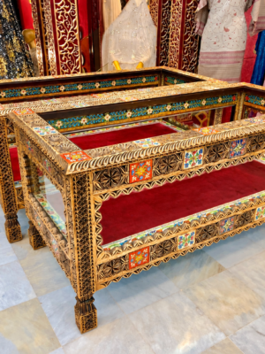 carved-wooden-display-cabinet Carved Display Cabinet Pakistan | Sheesham Showcase | Rounaq Art