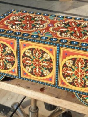 handcrafted-painted-wood-box Handcrafted Wooden Box | Painted Wood Box | Rounaq Art