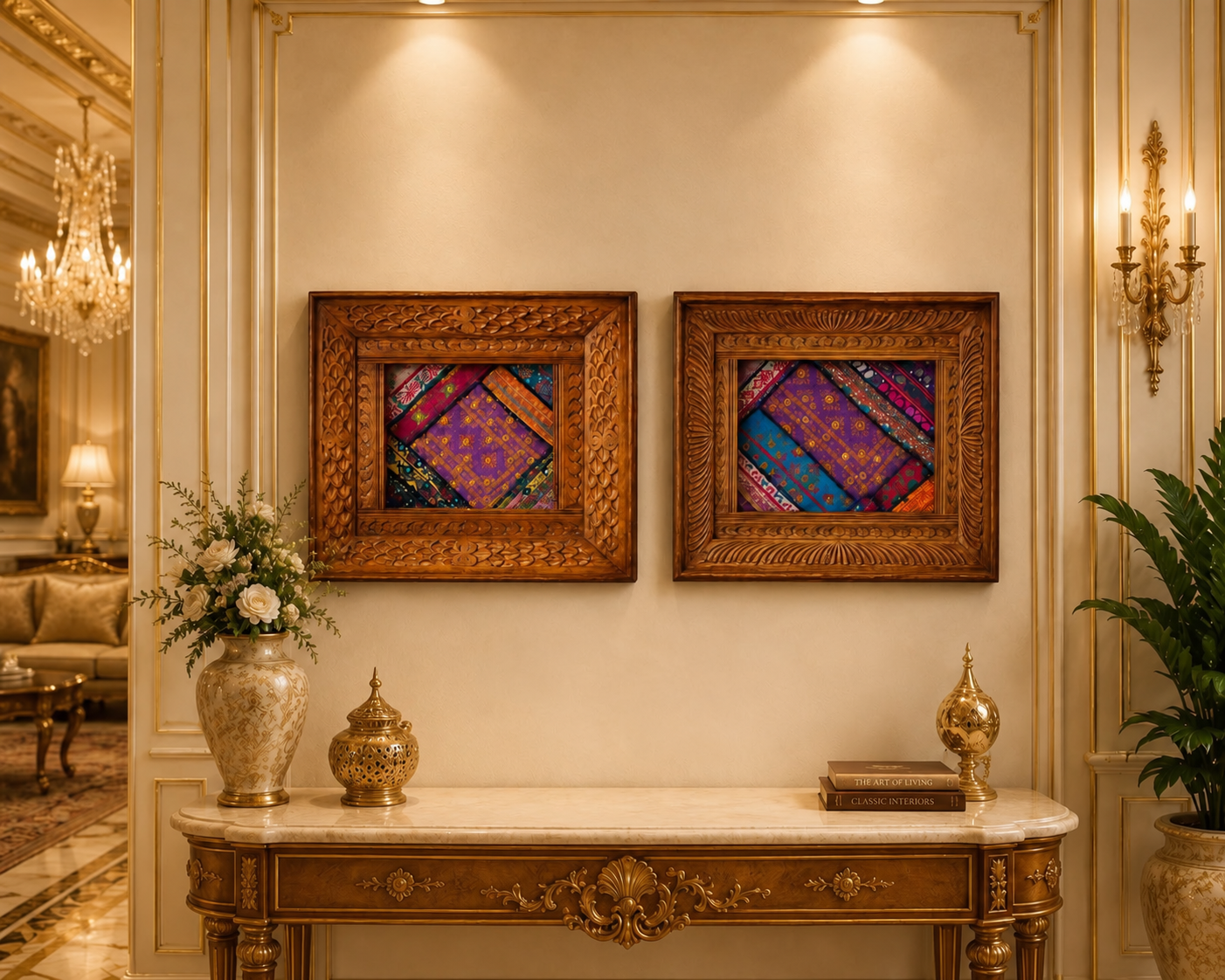Handcrafted Textile Wall Art