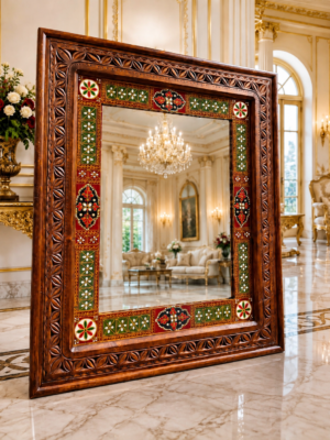 Mirror Frame Designs | Wooden Frame Mirror Pakistan | Rounaq