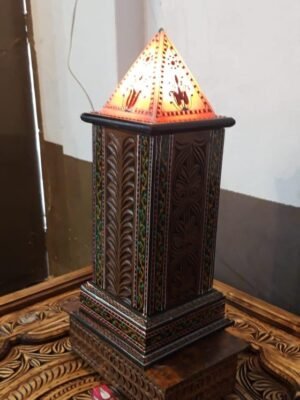 Floor Lamp Pakistan | Wooden Lamp Design Chiniot | Rounaq Art