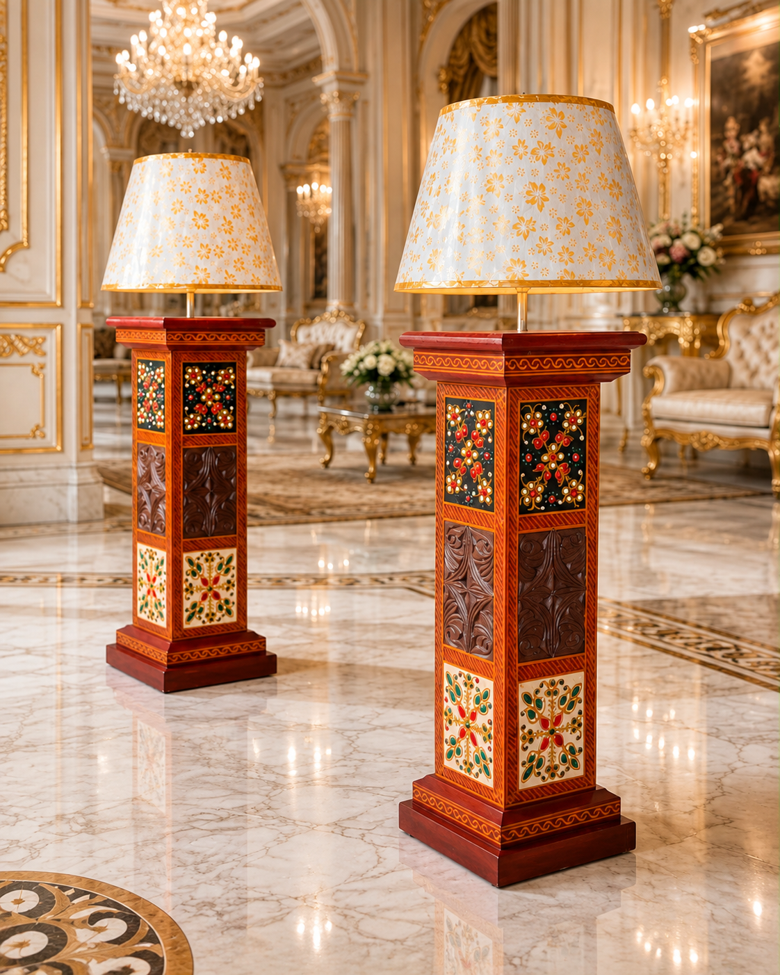 Luxury Handcrafted Table Lamp