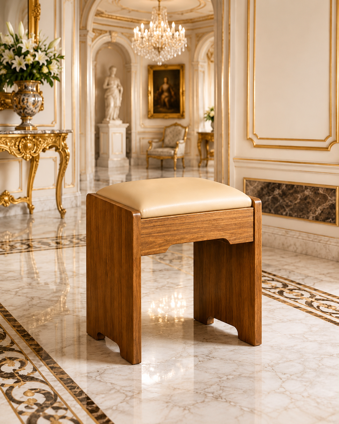 Luxury Wooden Stool Furniture